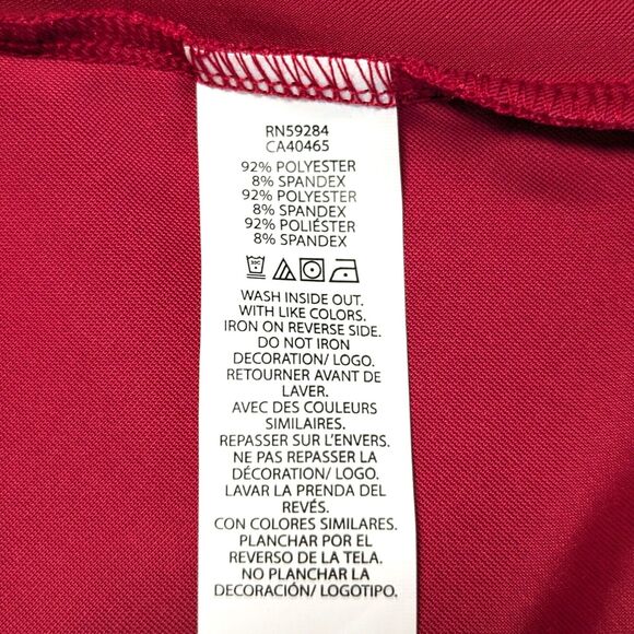 The Children's Place Velour Skater Dress 18-24 Months Red Long Sleeve Christmas - Picture 8 of 8